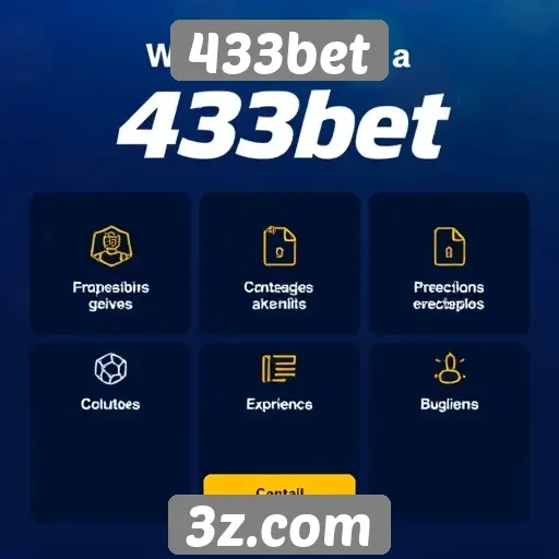 Análise das funcionalidades do site 433bet